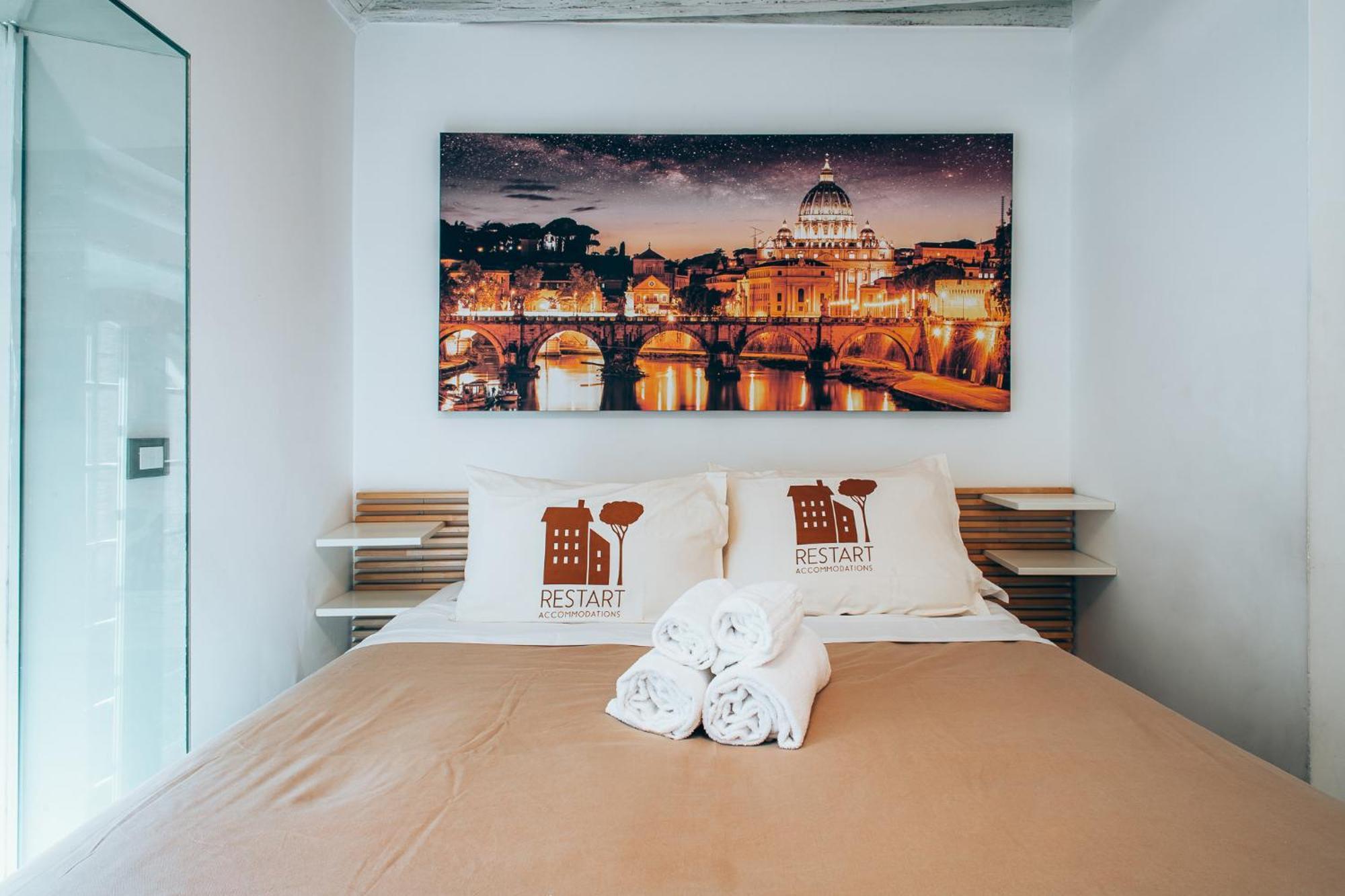 Restart Accommodations Borghese Roma Ngoại thất bức ảnh